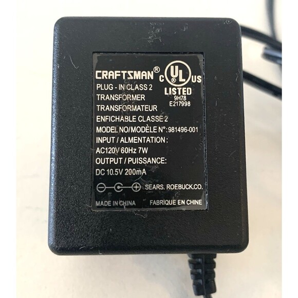 Midland NOAA Public All Hazards Alert Radio Model WR-100 Charger Instructions - Picture 5 of 5